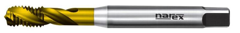 UNCNo.12 HSSETiN DIN371(2B) strojní závitník se šroubovitou drážkou; kód 2064