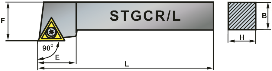 STGCL 1616-11 soustružnický držák