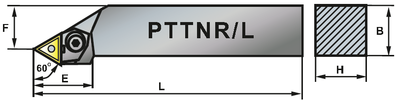 PTTNR 3225-16 soustružnický držák