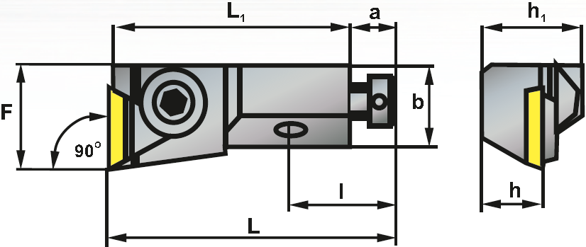 CTFPL 12CA16 vyvrtávací tyč