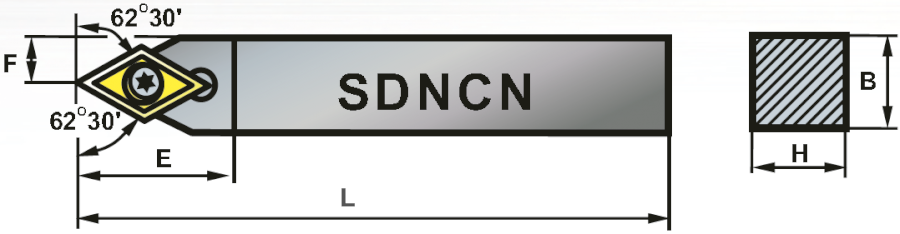 SDNCN 2020-11 soustružnický držák