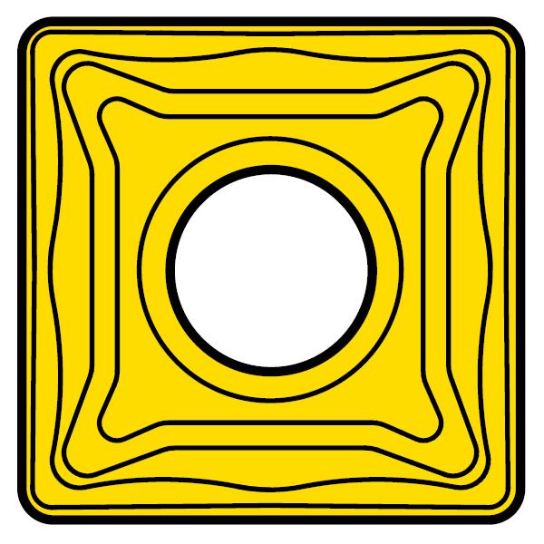 SNMG 120408E-R ;6640 negativní soustružnická destička