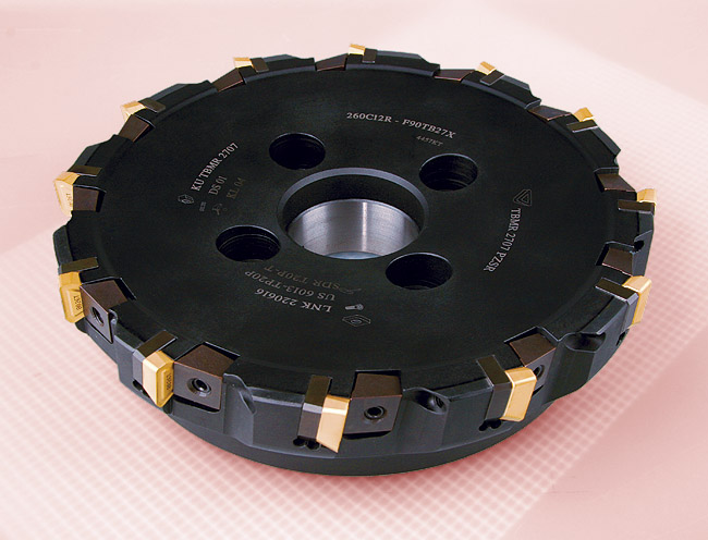 Nástrčná fréza s vyměnitelnými destičkami 175C08R-F90TB27X čelní pro těžké hrubování