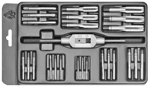 M3-M12;HSS,MINI-2, souprava závitořezných nástrojů