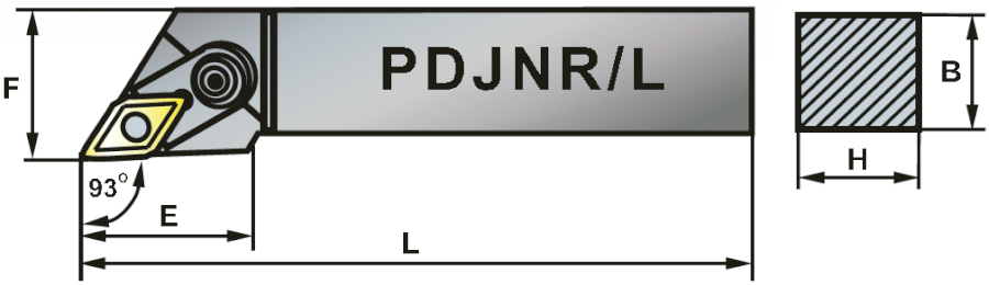 PDJNL 4032-15 soustružnický držák