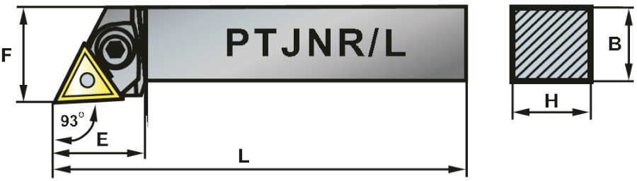 PTJNR 4032-22 soustružnický držák