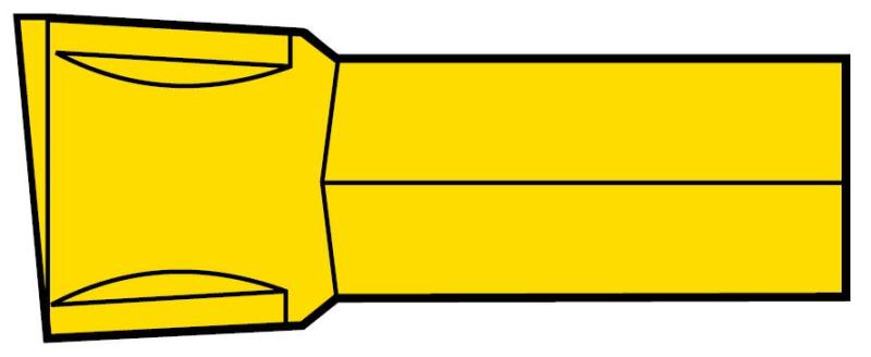 LFUX 030800TR ;6640 upichovací soustružnická destička