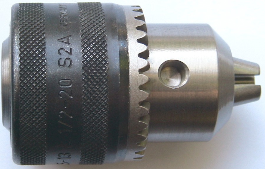 Vrtačkové sklíčidlo 3-16mm, 3 čelisťové s kličkou se závitem 5/8