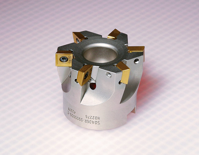 Nástrčná fréza s vyměnitelnými destičkami 40A05R-S90SO09-C do rohu rovinná