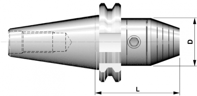 50x3-16mm;DIN69871;přesné vrtačkové sklíčidlo