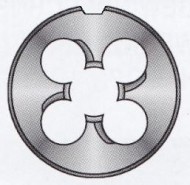 W1 HSS/lamač,PN8/3211 (střední)  závitová kruhová čelist