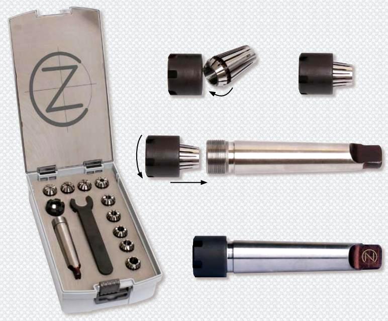 Morse3 upínač CZMK 1-10mm sada