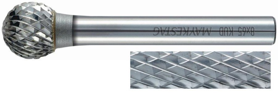 10 x 54 mm KUD, cut 6, SK karbidová technická fréza stopka 6 mm