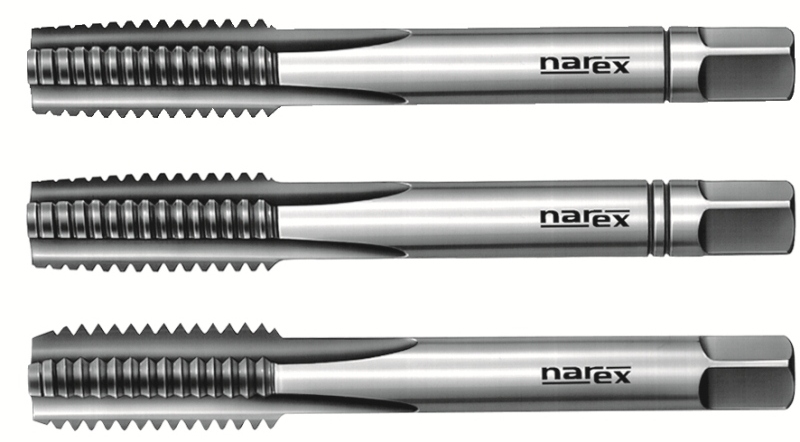 M45 HSS DIN352 ISO2(6H) sada ručních sadových závitníků; kód 0200