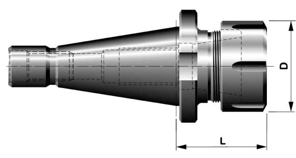 30xER25;DIN2080;kleštinový upínačpro kleštiny DIN6499(ER)