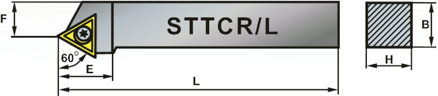 STTCR 1212-11 soustružnický držák