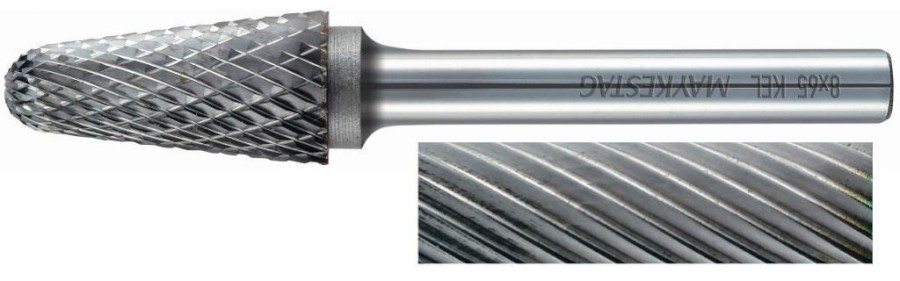 16 x 75 mm KEL, cut 3, SK karbidová technická fréza stopka 6 mm