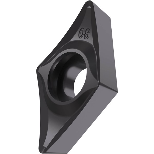 DCGT 070204E-SF3:T6310 soustružnická vyměnitelná břitová destička pozitivní