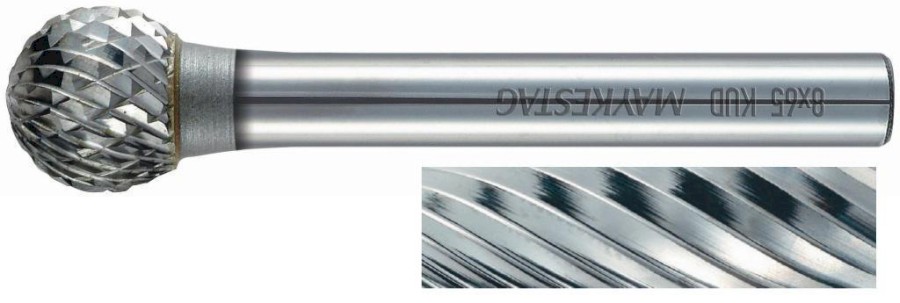 6 x 50 mm KUD, cut 2, SK karbidová technická fréza stopka 6 mm