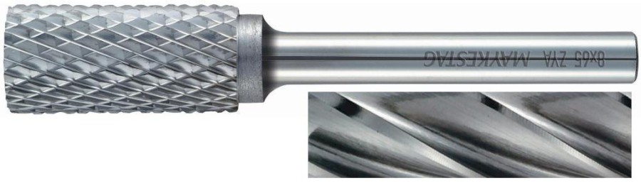 10 x 65 mm ZYA, cut 1A, SK karbidová technická fréza stopka 6 mm