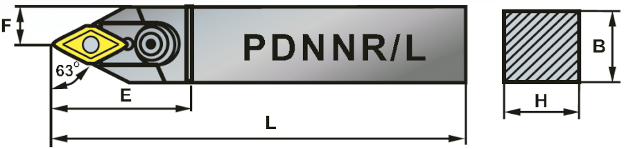 PDNNR 4032-15 soustružnický držák