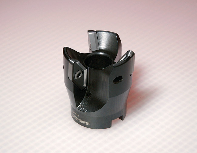 Nástrčná fréza kopírovací s vyměnitelnými destičkami 50A03R-S90VC22C pro obrábění hliníku