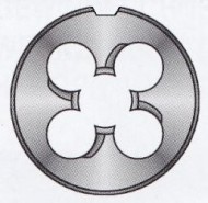 M 3 HSS-LH/lamač, 22568(6g)  závitová kruhová čelist