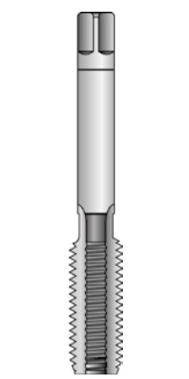 Ruční sadový závitník, UNC závit, NO tvářený, 1.stupeň